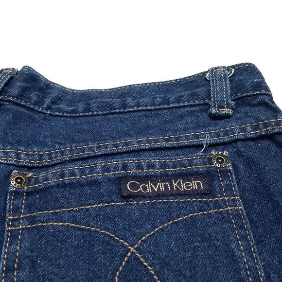 VINTAGE 90s Calvin Klein High Rise Bootcut Jeans - Picture 9 of 12